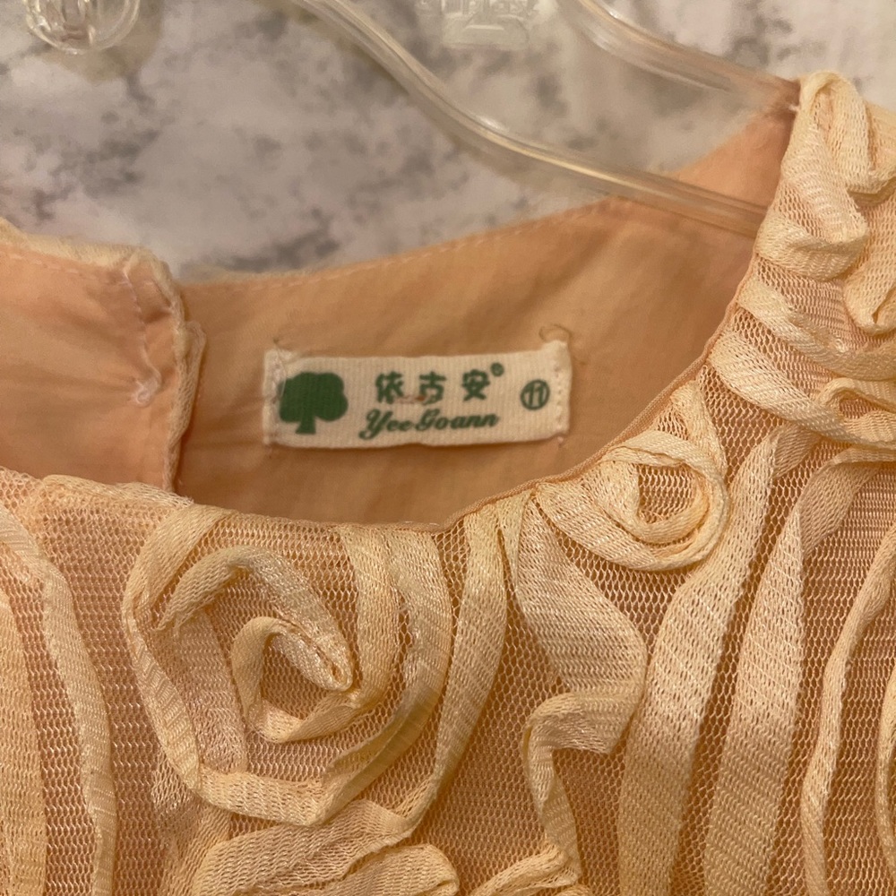 🌺Girls/toddler Dress.  color: dusty pink.  Size: 3T(tag says 11) - Picture 5 of 5